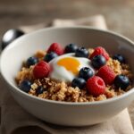 Quinoa Breakfast Bowl with Berries and Yogurt - quinoa breakfast bowl recipe