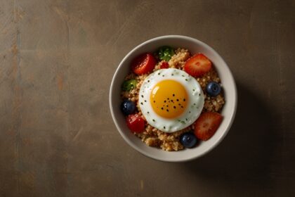 Sunshine Breakfast Quinoa Bowl - breakfast quinoa bowl