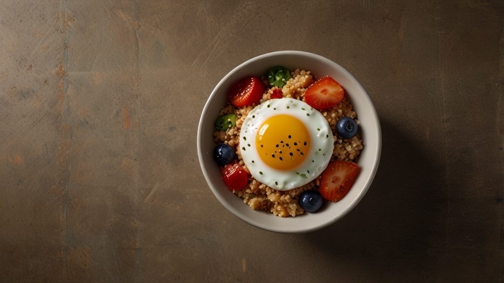 Sunshine Breakfast Quinoa Bowl - breakfast quinoa bowl